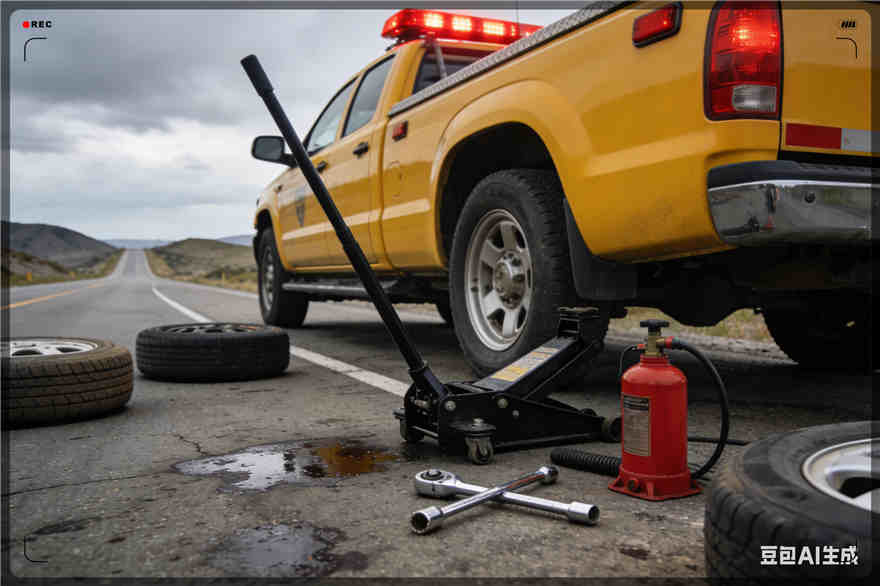 石嘴山爆胎道路救援-汽车换轮胎